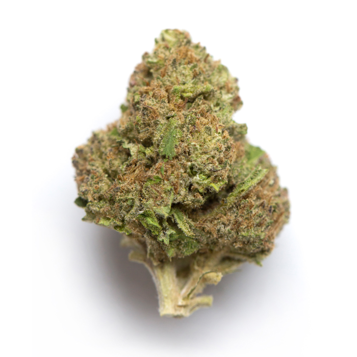 Close-up of Blue Zkittlez cannabis buds with vibrant green hues and colorful pistils.