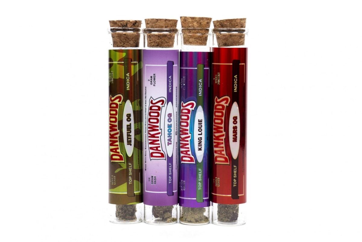 Dankwoods Pre Rolled Blunts 2G from Monster Of Terps – packed with premium flower, hash, and Kief.
