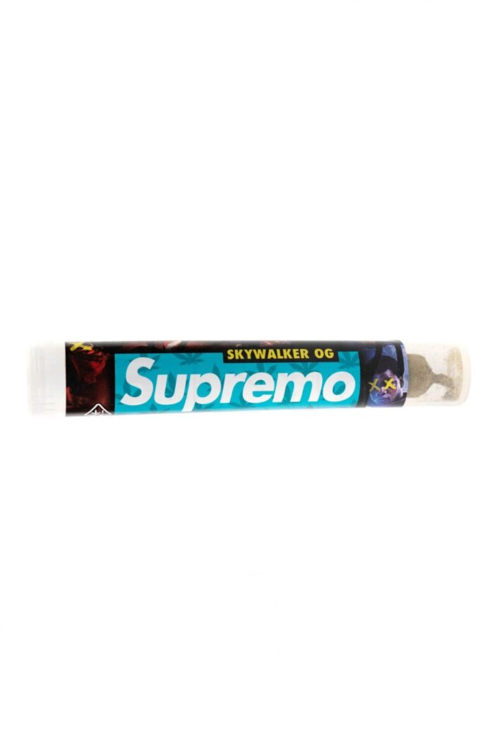 Supremo Skywalker OG Joint from Monster of Terps – premium cannabis preroll for evening relaxation